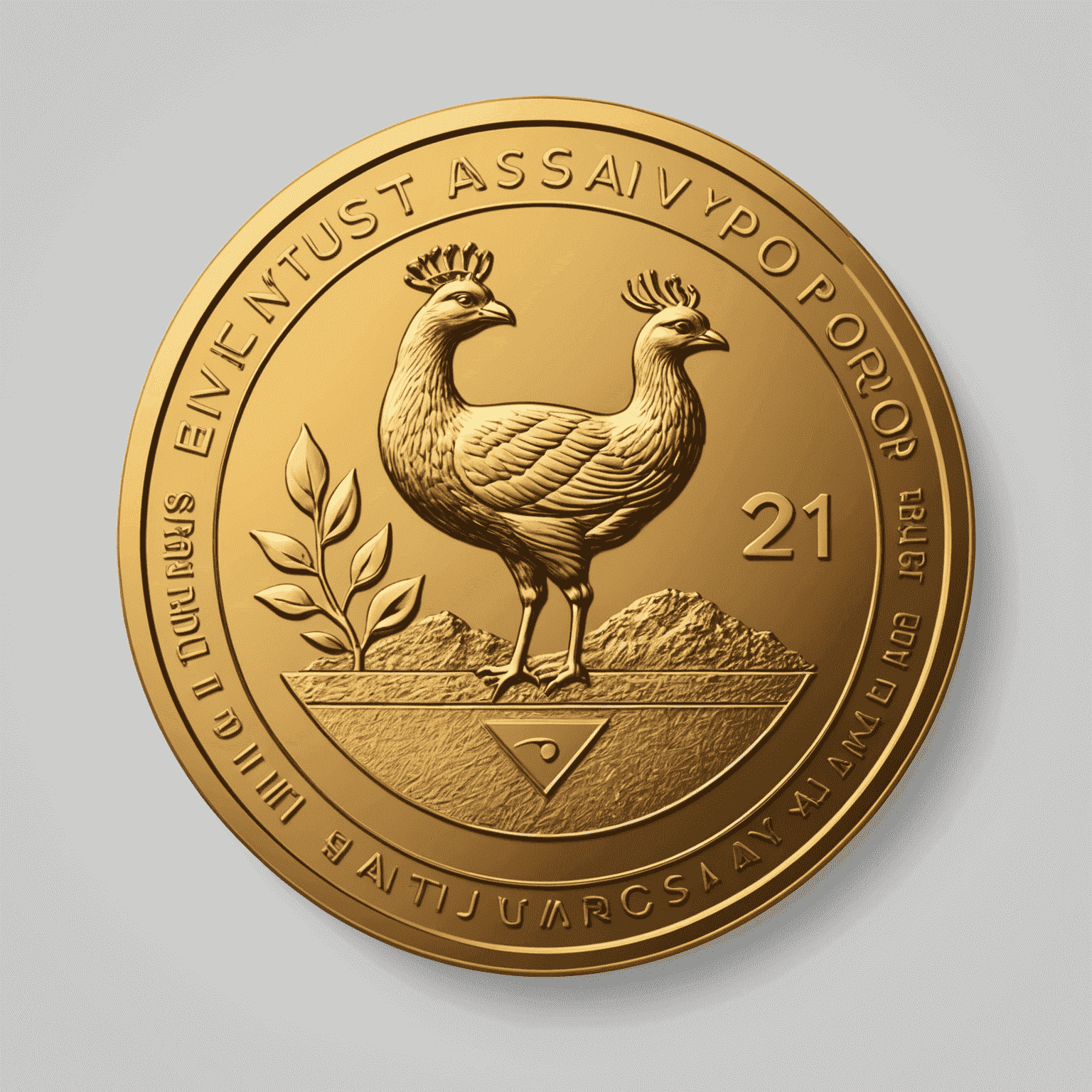 InvestSavvyPro logo - A stylized golden coin with a growth chart, symbolizing smart investments and financial growth in South Africa