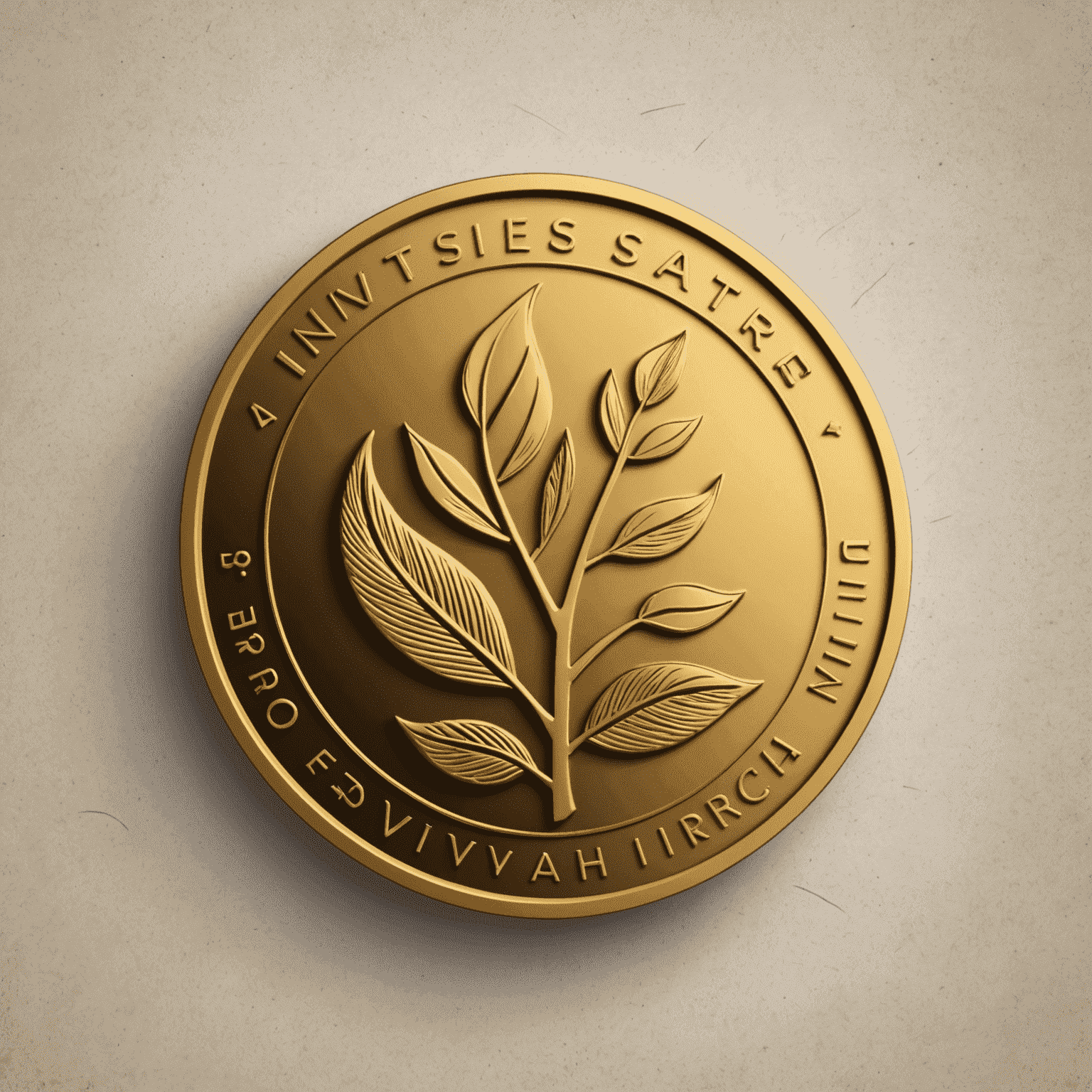 InvestSavvyPro logo - A stylized golden coin with a growth chart, symbolizing smart investments and financial growth in South Africa