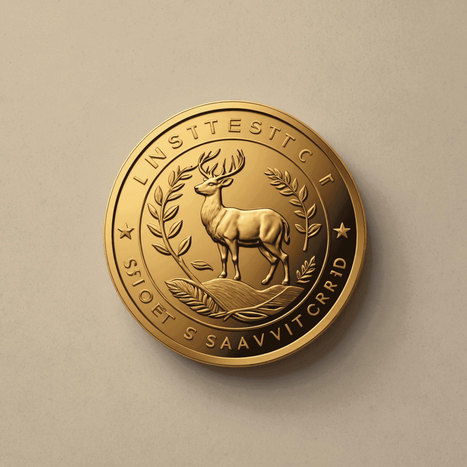 InvestSavvyPro logo - A stylized golden coin with a growth chart, symbolizing smart investments and financial growth in South Africa